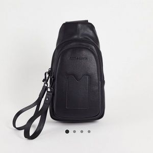 Genuine Leather Sling Backpack ** New/Never Used **